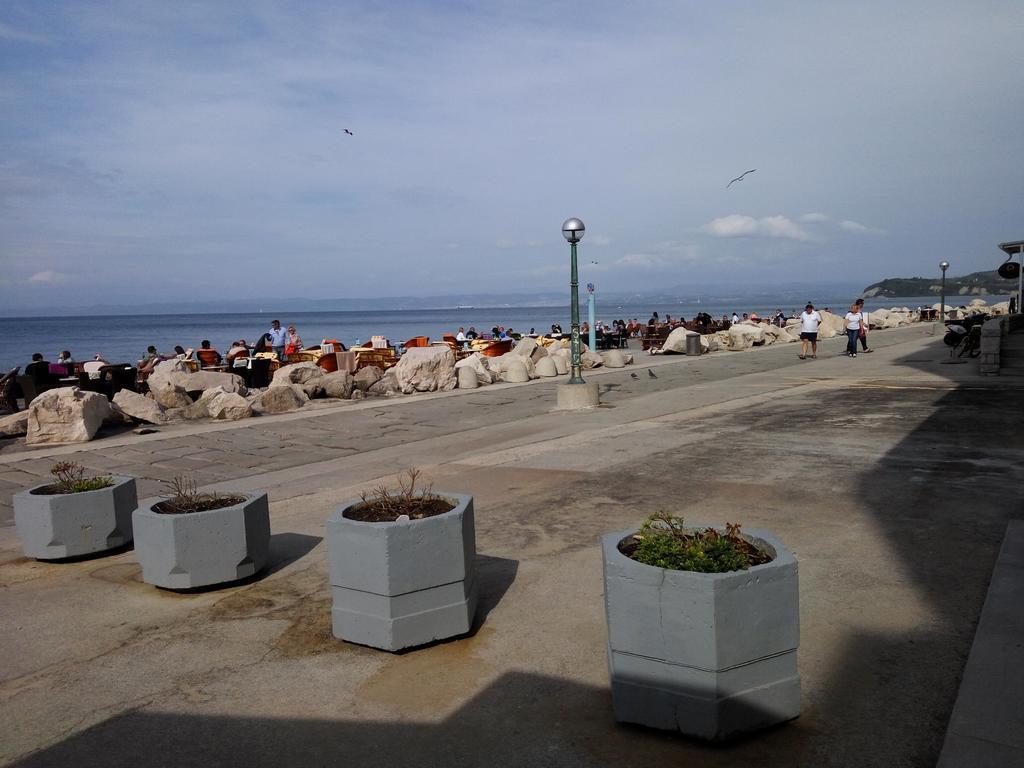 Piran Punta Beach Apartment Eksteriør bilde