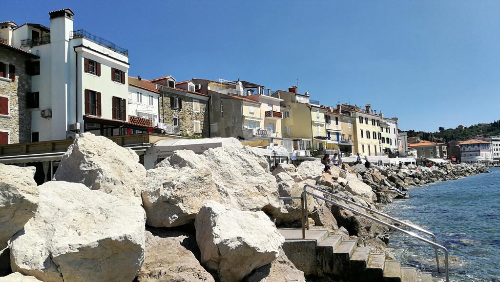 Piran Punta Beach Apartment Eksteriør bilde